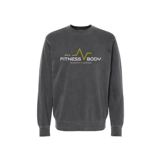 EMS Fitness - Independent Trading Co. - Midweight Pigment-Dyed Crewneck Sweatshirt