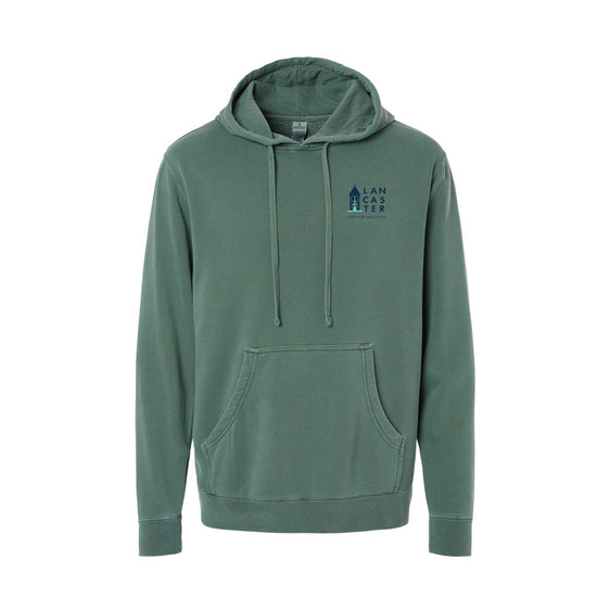 City of Lancaster - Unisex Midweight Pigment-Dyed Hooded Sweatshirt
