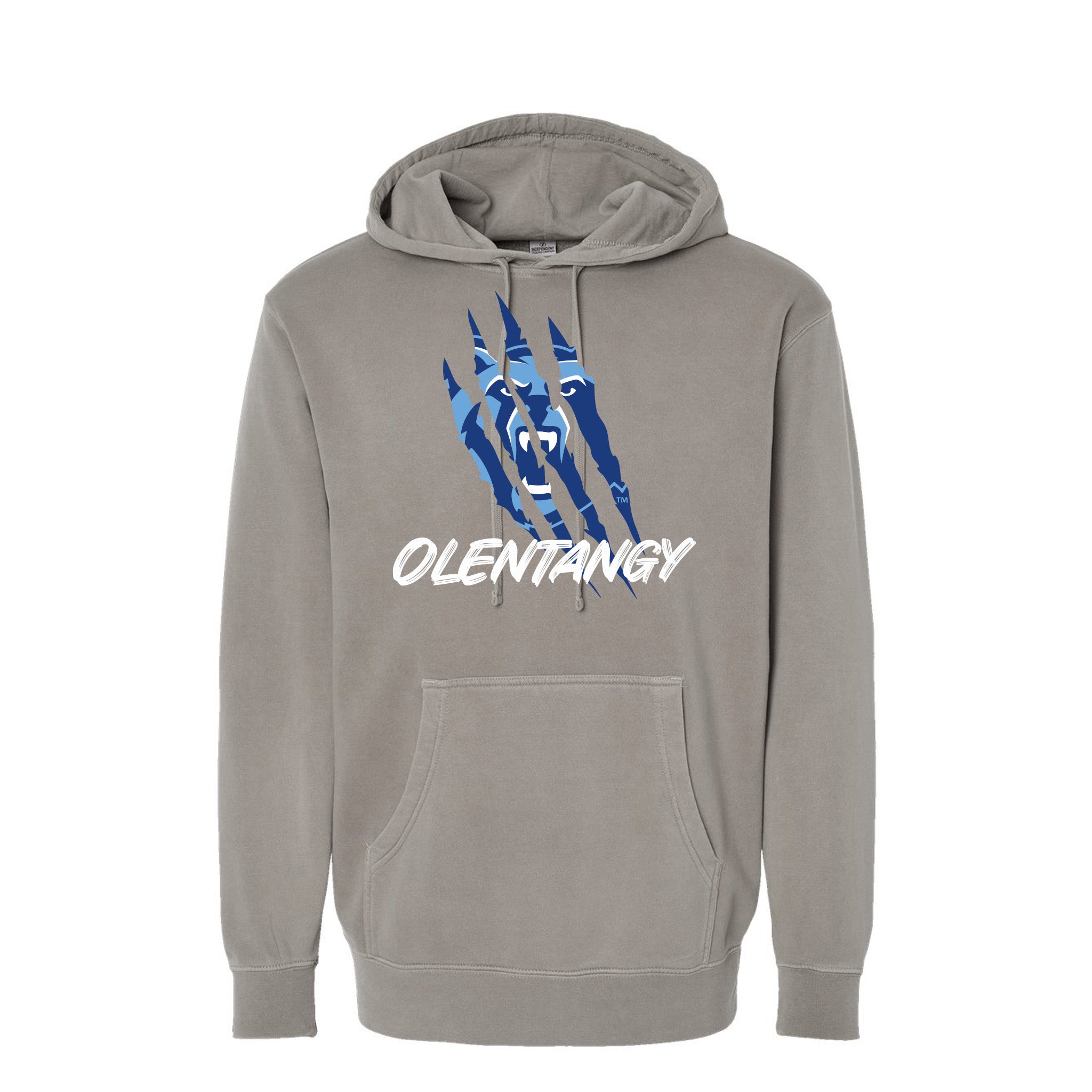 Off white 2024 blue skull hoodie