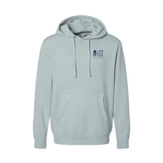 City of Lancaster - Unisex Midweight Pigment-Dyed Hooded Sweatshirt