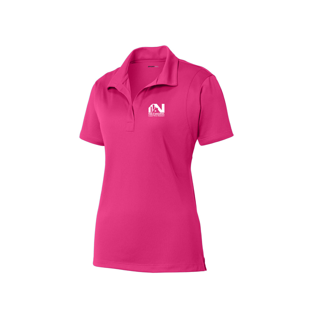 Network Land Title - Sport-Tek Ladies Micropique Sport-Wick Polo