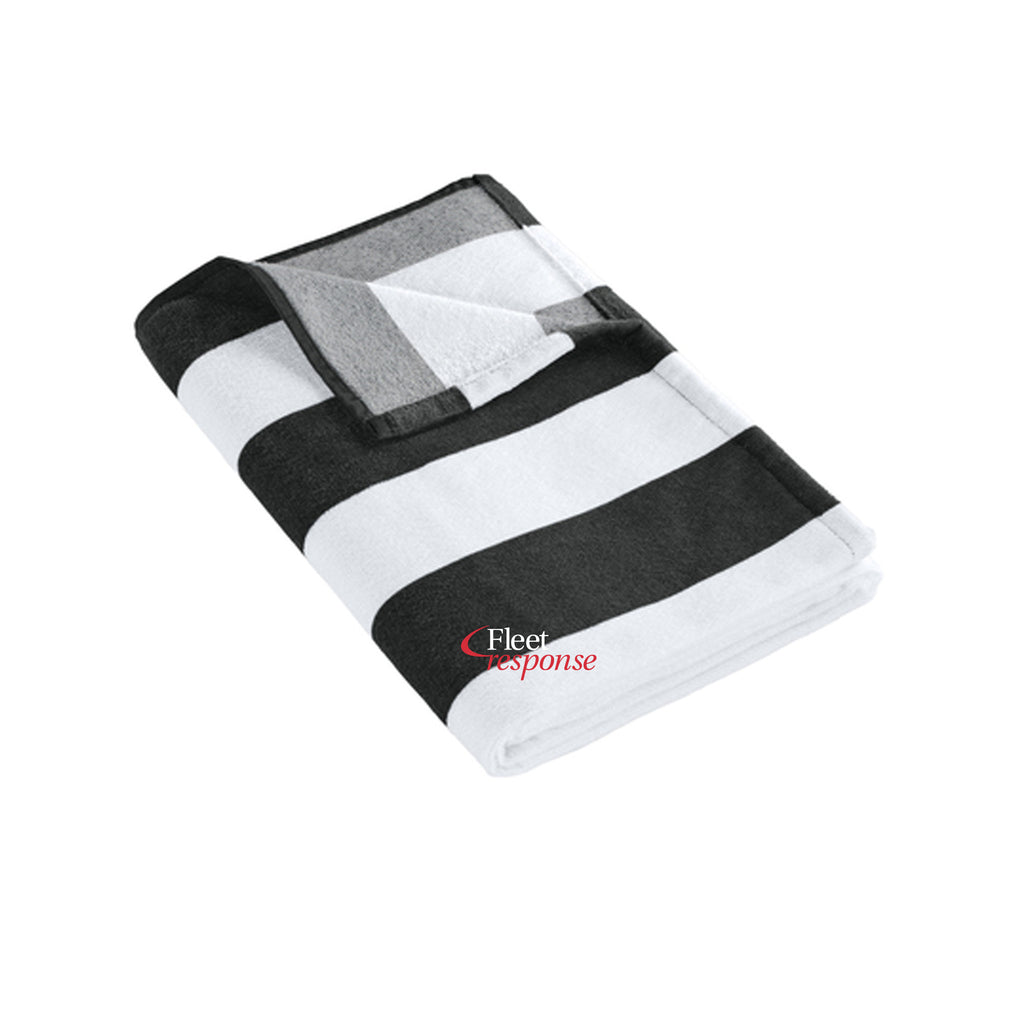 Fleet Response - Port Authority ® Value Cabana Stripe Beach Towel