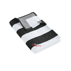 Fleet Response - Port Authority ® Value Cabana Stripe Beach Towel