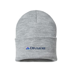 Dinsmore - 12" Solid Cuffed Beanie