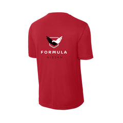 Formula Nissan - Sport-Tek® PosiCharge® Competitor™ Tee - FRONT & BACK
