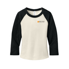 Rhythm Architecture - BELLA+CANVAS® Women’s Micro Rib 3/4 Raglan Baby Tee