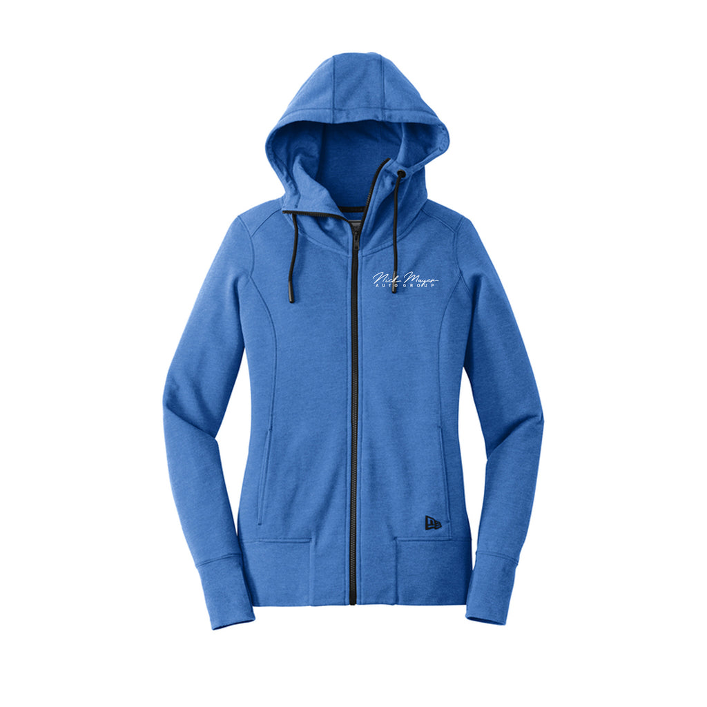 Nick Mayer Auto Group - New Era® Women's Tri-Blend Fleece Full-Zip Hoodie