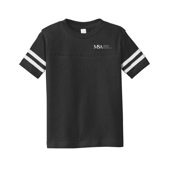 MSA Law Firm - Rabbit Skins™ Toddler Football Fine Jersey Tee