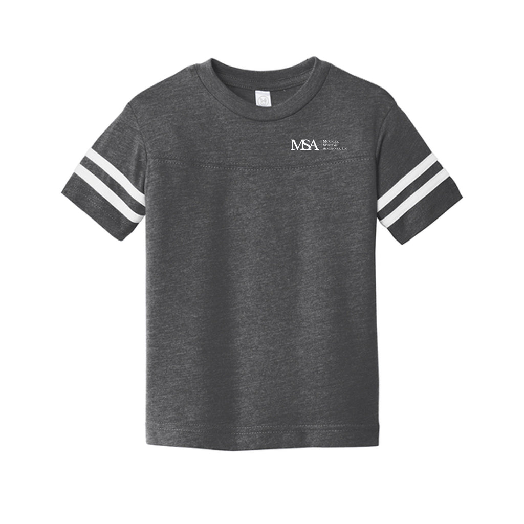MSA Law Firm - Rabbit Skins™ Toddler Football Fine Jersey Tee