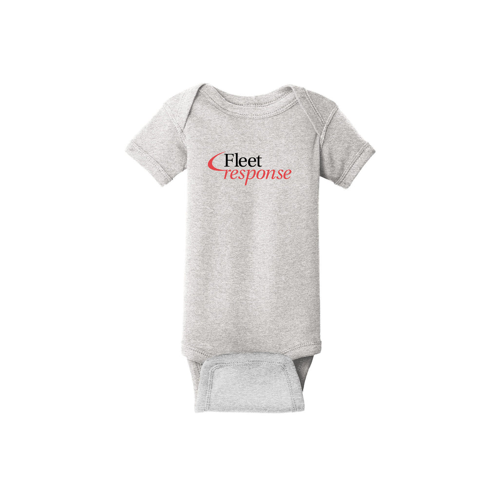Fleet Response - Rabbit Skins™ Infant Short Sleeve Baby Rib Bodysuit