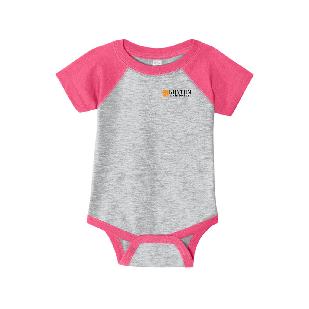 Rhythm Architecture - Rabbit Skins™ Infant Baseball Fine Jersey Bodysuit