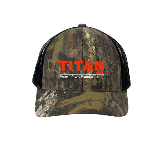 Titan USA - Russell Outdoors™ Camo Snapback Trucker Cap