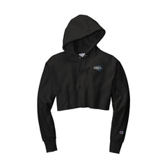 CASS - Champion® Women’s Reverse Weave® Cropped Cut-Off Hooded Sweatshirt