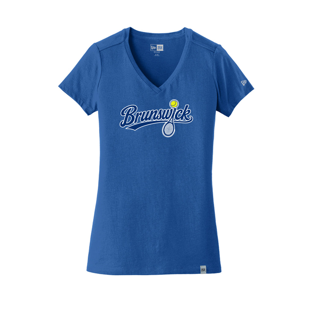 Brunswick Tennis - New Era® Women's Heritage Blend V-Neck Tee