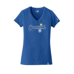 Brunswick Tennis - New Era® Women's Heritage Blend V-Neck Tee