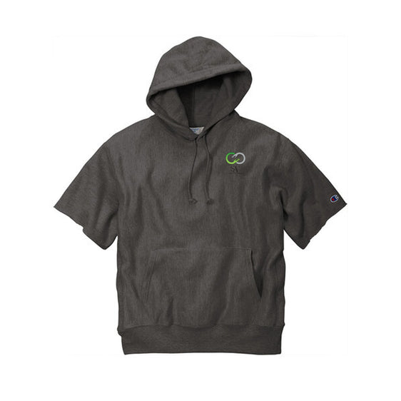 Solace at Vivians - Champion® Reverse Weave® Short Sleeve Hooded Sweatshirt