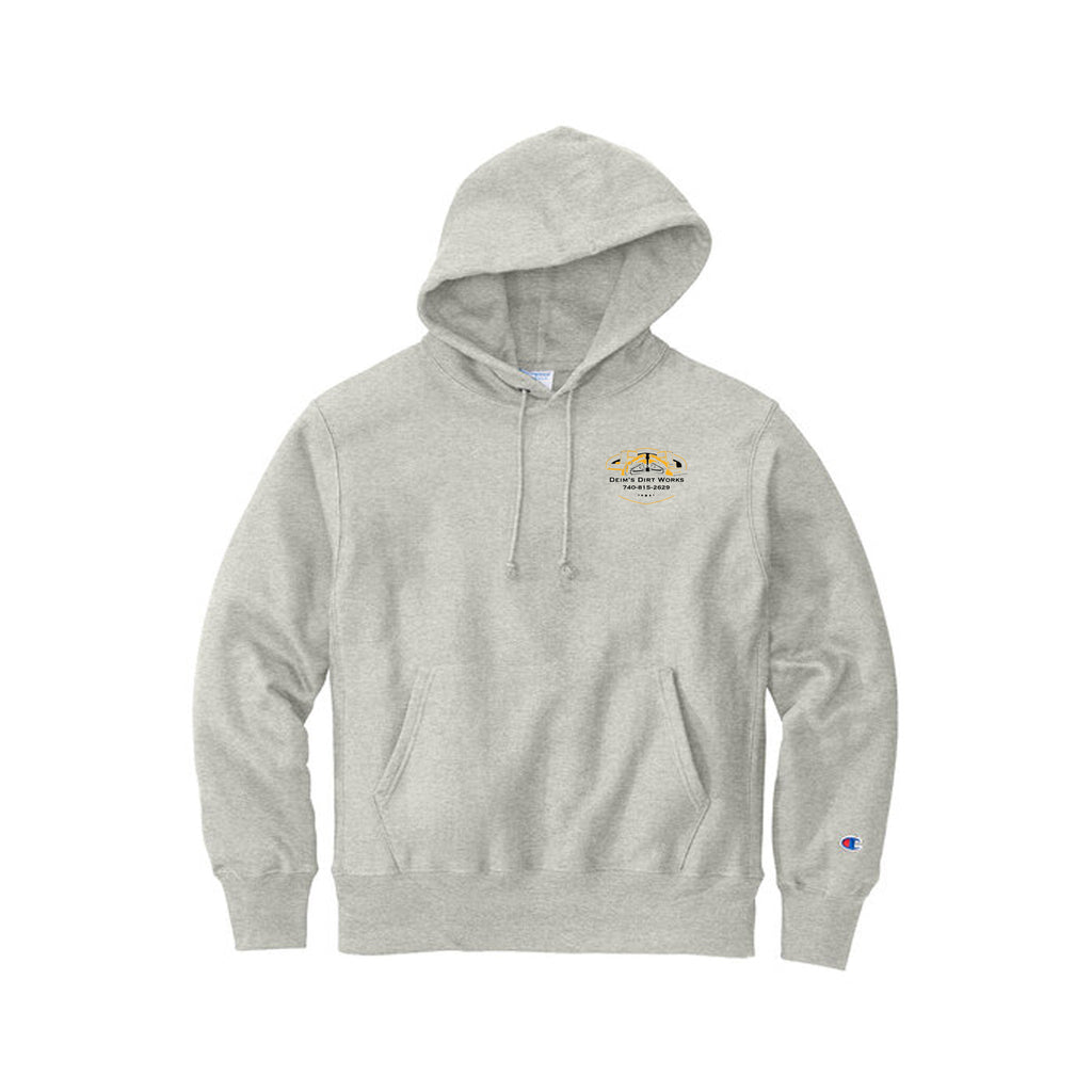 Deim's Dirt Works - Champion® Reverse Weave® Hooded Sweatshirt