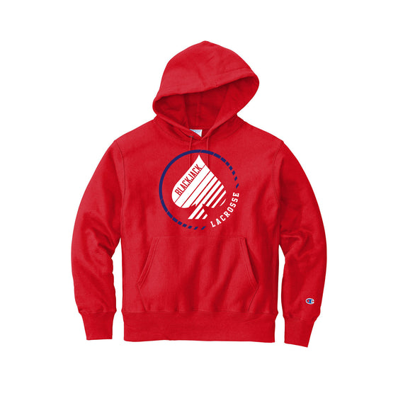 Blackjack Elite Lacrosse - Champion Reverse Weave Hooded Sweatshirt