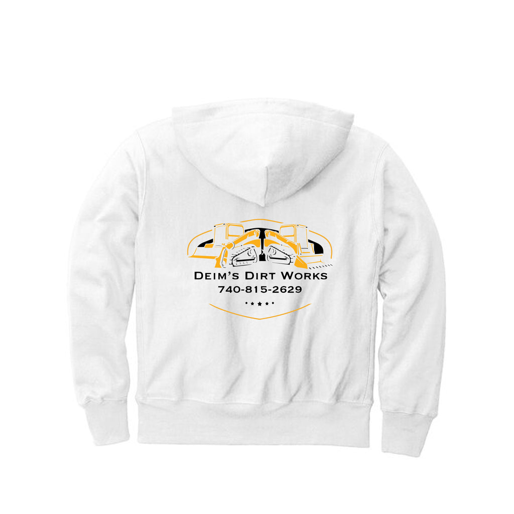 Deim's Dirt Works - Champion® Reverse Weave® Hooded Sweatshirt