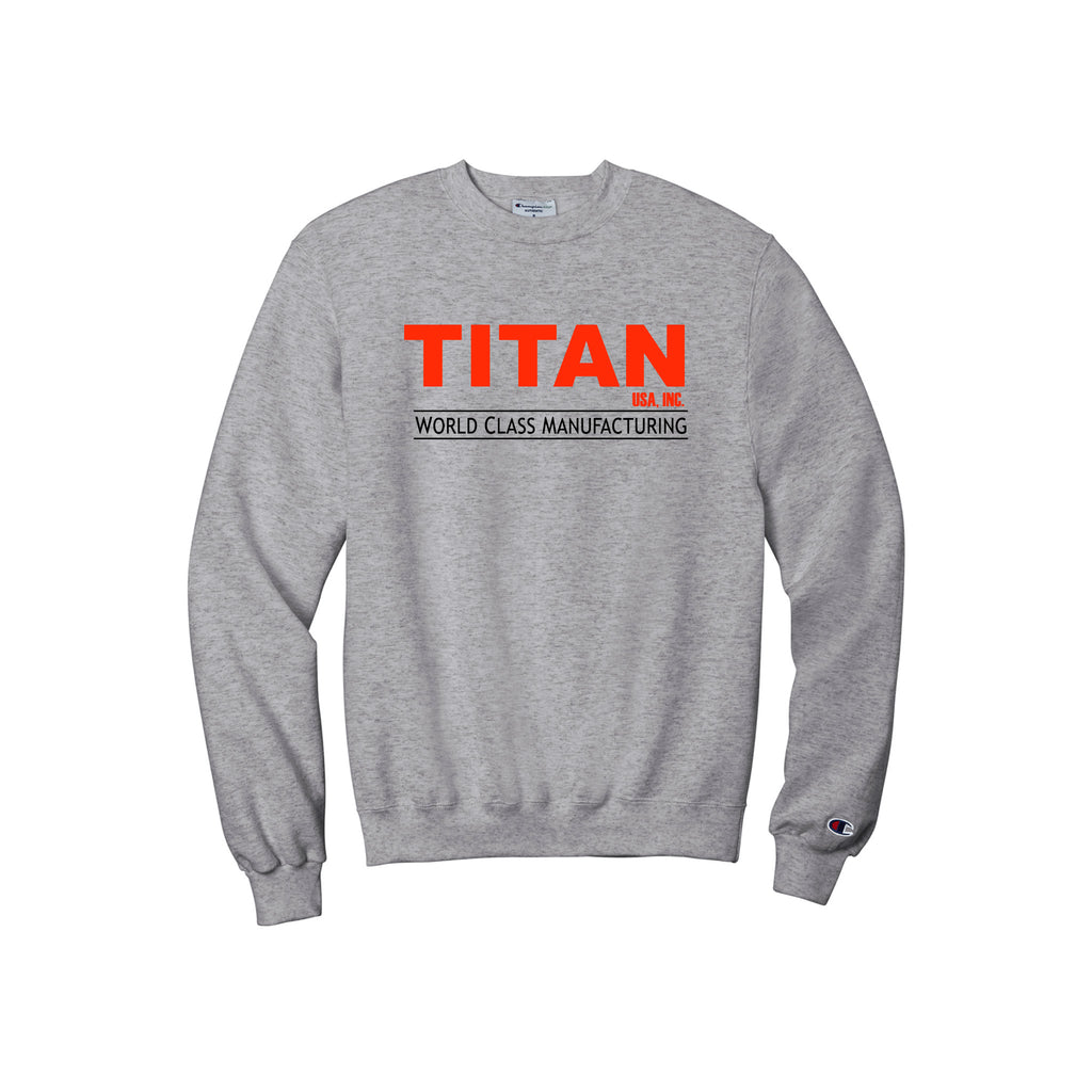 Titan USA - Champion® Powerblend® Crewneck Sweatshirt