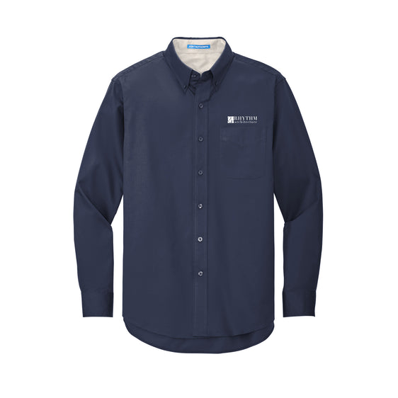 Rhythm Architecture - Port Authority® Extended Size Long Sleeve Easy Care Shirt