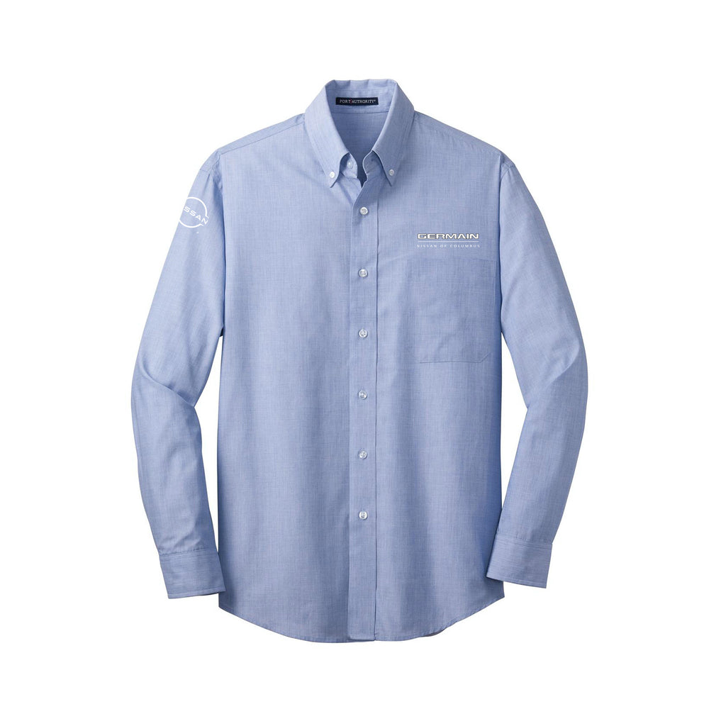 Germain Nissan Columbus - Port Authority® Crosshatch Easy Care Shirt