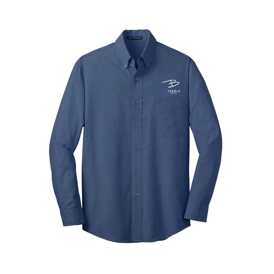 The Blu Hotel - Port Authority® Crosshatch Easy Care Shirt