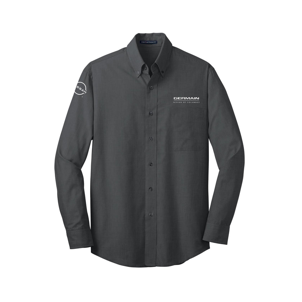 Germain Nissan Columbus - Port Authority® Crosshatch Easy Care Shirt