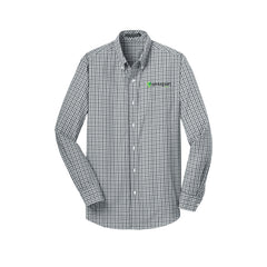 Groveport Municipal - Port Authority® Long Sleeve Gingham Easy Care Shirt