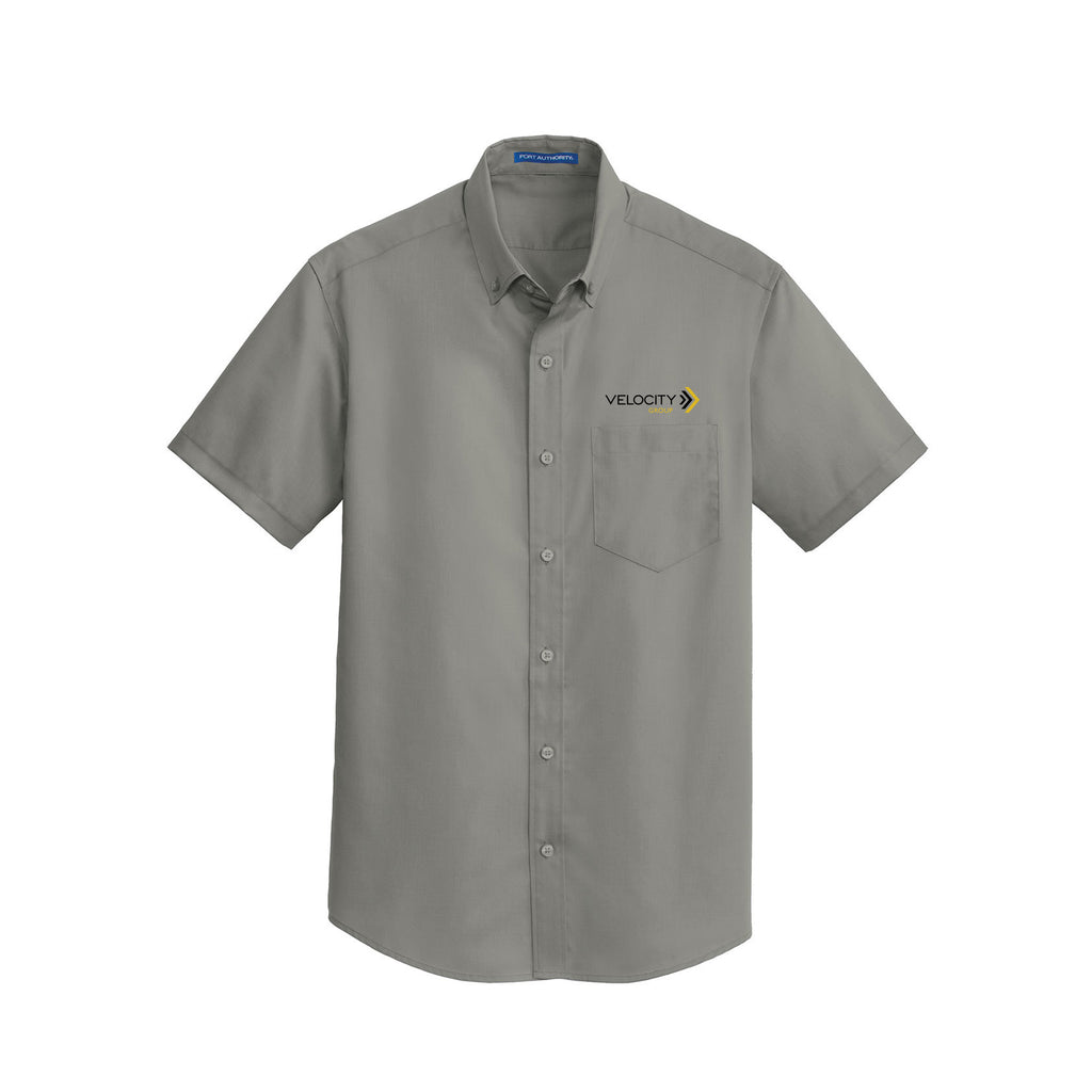 Velocity - Port Authority® Short Sleeve SuperPro™ Twill Shirt