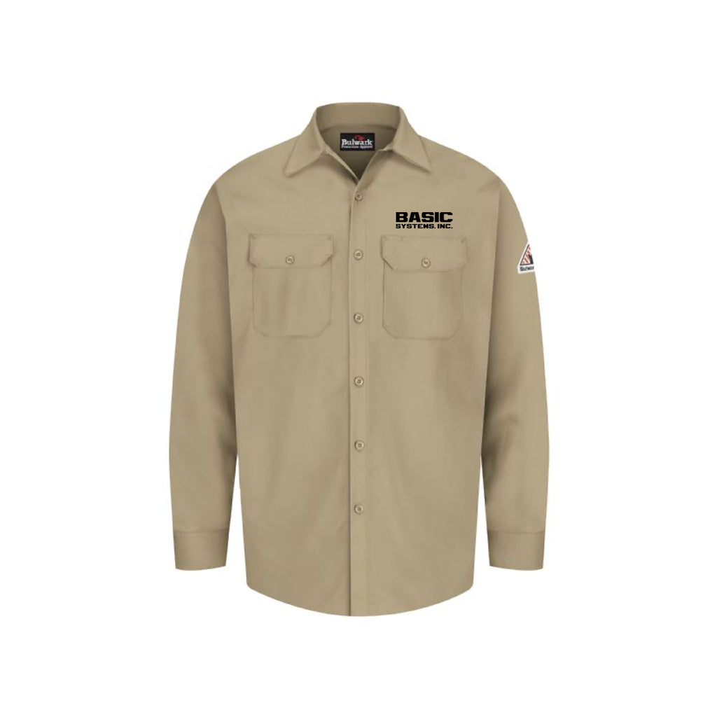 Basic Systems - MEN'S MIDWEIGHT EXCEL FR WORK SHIRT
