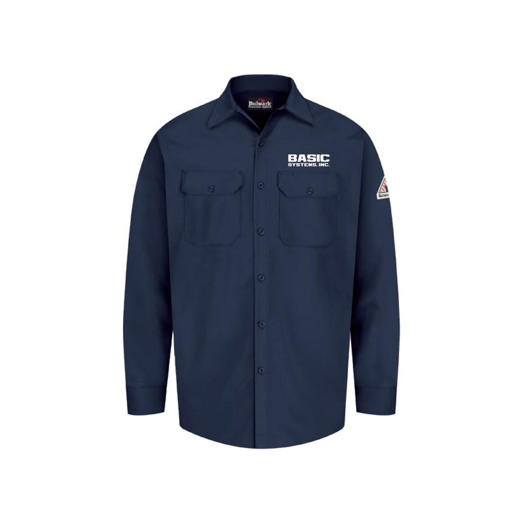 Basic Systems - MEN'S MIDWEIGHT EXCEL FR WORK SHIRT