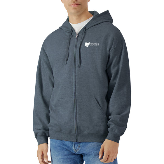 Insurance Agency of Ohio - Gildan Softstyle® Midweight Fleece Full-Zip Hooded Sweatshirt