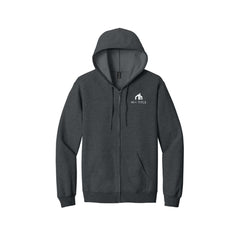 M/I Title - Gildan Softstyle® Midweight Fleece Full-Zip Hooded Sweatshirt