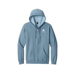 M/I Title - Gildan Softstyle® Midweight Fleece Full-Zip Hooded Sweatshirt