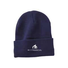 M/I Financial - 12" Fleece Lined Cuffed Beanie