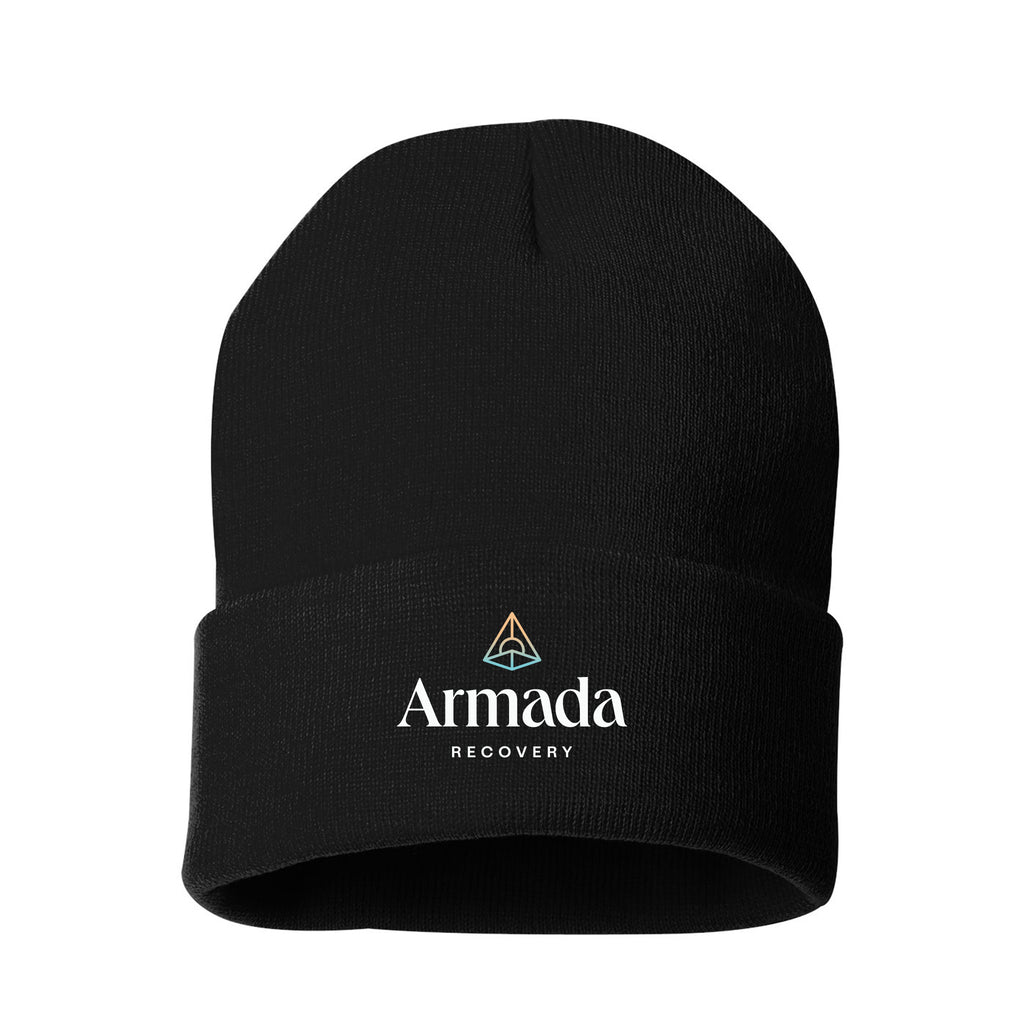 Armada Recovery - Sportsman - 12" Solid Cuffed Beanie