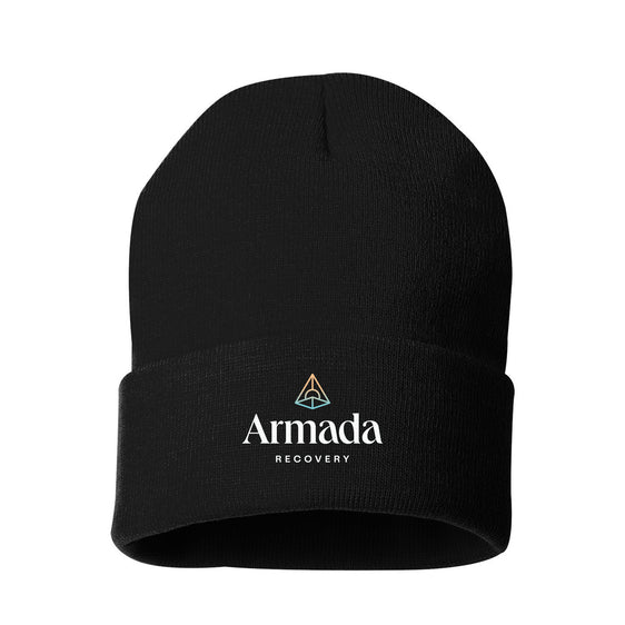 Armada Recovery - Sportsman - 12" Solid Cuffed Beanie