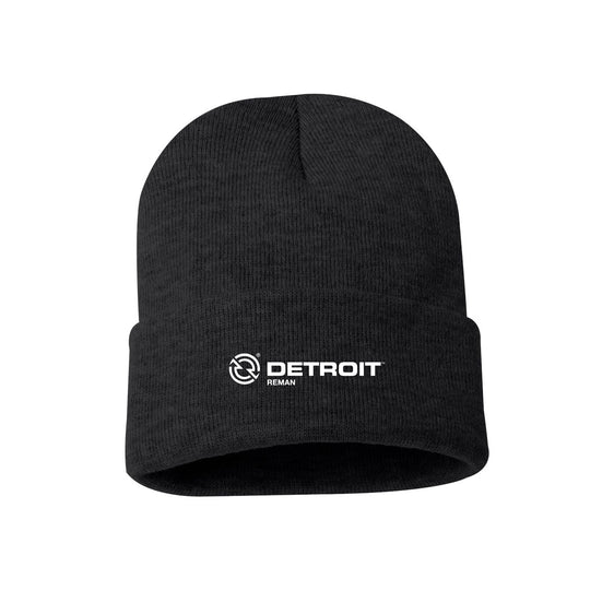 Detroit Diesel Managers - 12" Solid Cuffed Beanie