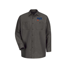 Flex Technologies - MEN'S LONG SLEEVE INDUSTRIAL WORK SHIRT