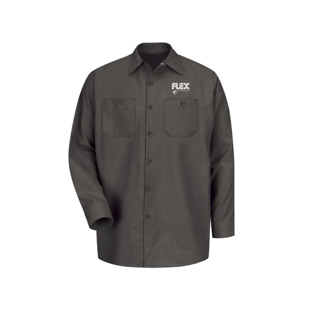 Flex Technologies - MEN'S LONG SLEEVE INDUSTRIAL WORK SHIRT