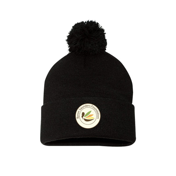 Byron Saunders Foundation - Sportsman - 12" Pom-Pom Cuffed Beanie