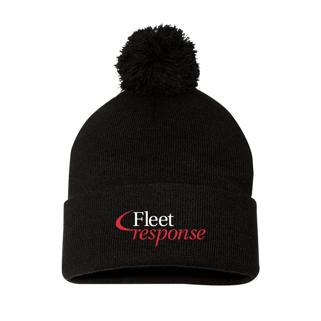 Fleet Response - 12" Pom-Pom Cuffed Beanie