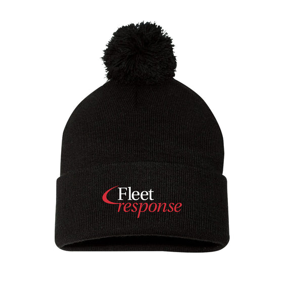 Fleet Response - 12" Pom-Pom Cuffed Beanie