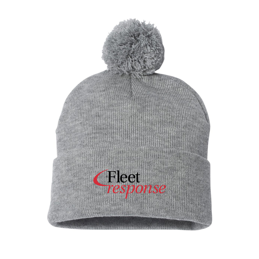 Fleet Response - 12" Pom-Pom Cuffed Beanie