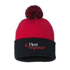 Fleet Response - 12" Pom-Pom Cuffed Beanie