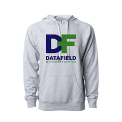 Datafield Technology Services - Unisex Icon Lightweight Loopback Terry Hooded Sweatshirt