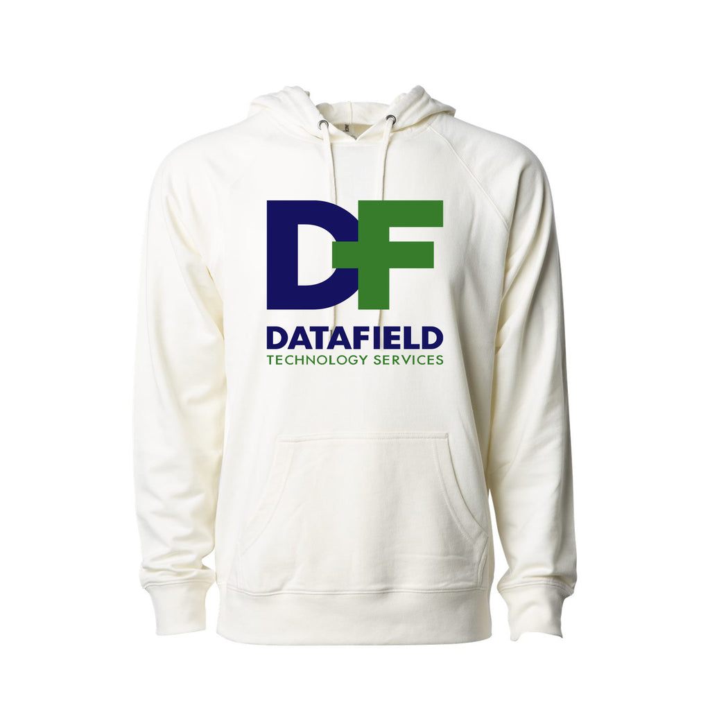 Datafield Technology Services - Unisex Icon Lightweight Loopback Terry Hooded Sweatshirt