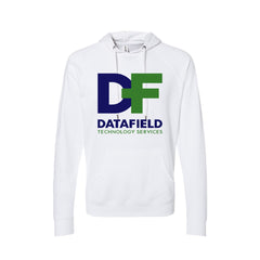 Datafield Technology Services - Unisex Icon Lightweight Loopback Terry Hooded Sweatshirt