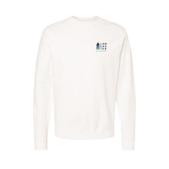 City of Lancaster - Unisex Midweight Crewneck Sweatshirt - Left Chest